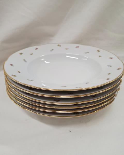 SERVIZIO PIATTI GINORI FIORELLINI X 6 PERSONE