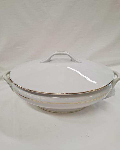 SERVIZIO PIATTI X 12  LAVENO BORDO DORATO