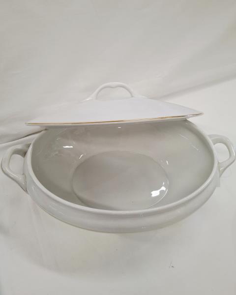 SERVIZIO PIATTI X 12  LAVENO BORDO DORATO