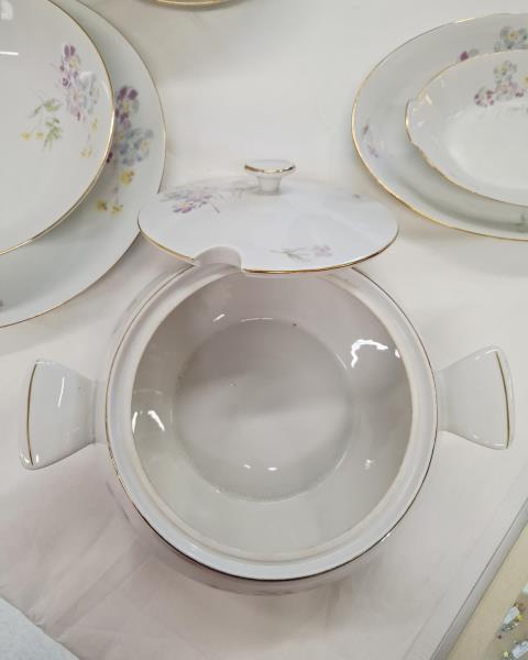 SERVIZIO PIATTI X 5 PERSONE CZECHOSLOVAKIA