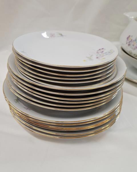 SERVIZIO PIATTI X 5 PERSONE CZECHOSLOVAKIA