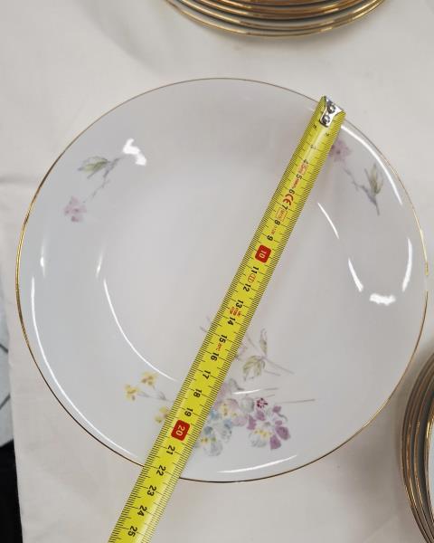 SERVIZIO PIATTI X 5 PERSONE CZECHOSLOVAKIA