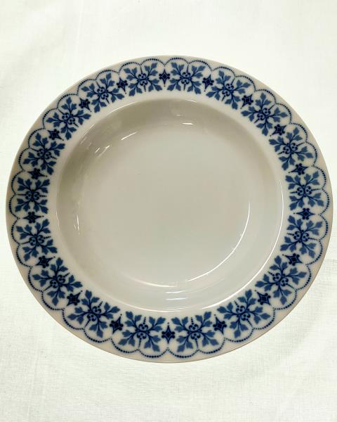 SERVIZIO PIATTY GERMANY PORCELLANA HUTSCHENREUTHER X 12 PERSONE DECORI BLU