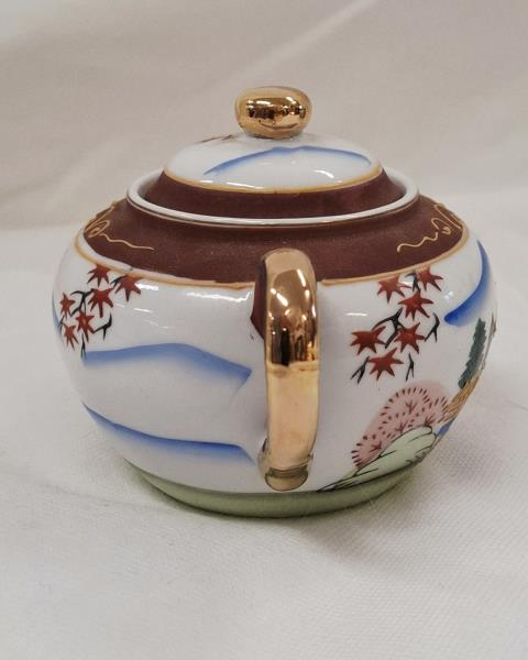 SERVIZIO TE' SATSUMA MORIAGE FINE CHINA VINTAGE X 6 PERSONE