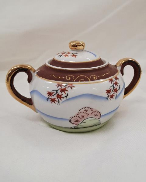 SERVIZIO TE' SATSUMA MORIAGE FINE CHINA VINTAGE X 6 PERSONE
