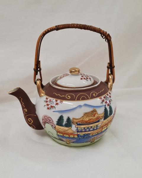 SERVIZIO TE' SATSUMA MORIAGE FINE CHINA VINTAGE X 6 PERSONE