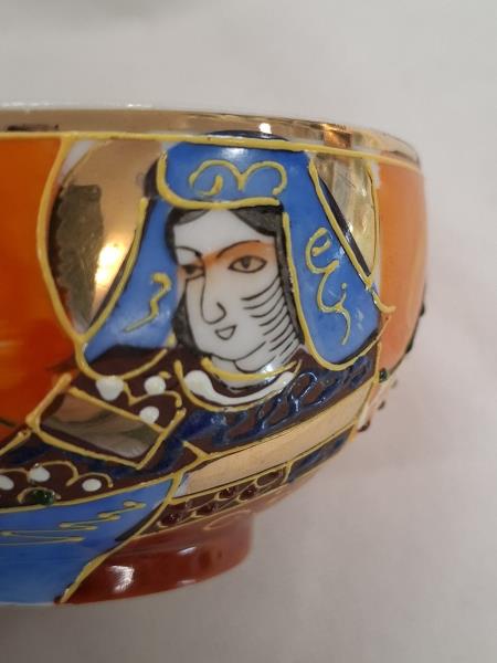 SERVIZIO TE' SATSUMA MORIAGE X 6 PERSONE (coperchio teiera incollato)