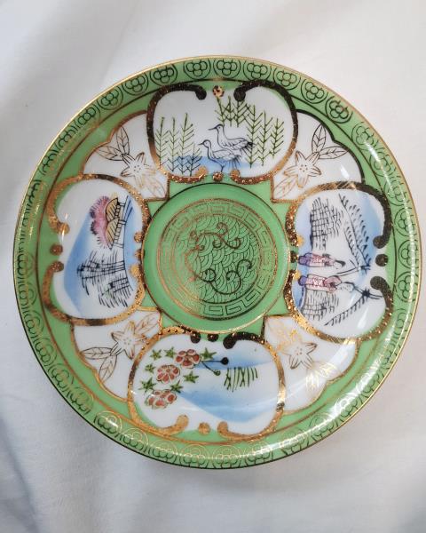 SERVIZIO TE' JAPAN SATSUMA MORIAGE VERDE X 6 PERSONE