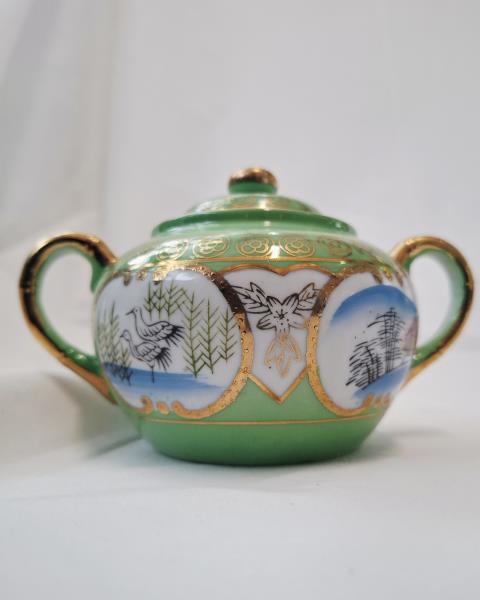 SERVIZIO TE' JAPAN SATSUMA MORIAGE VERDE X 6 PERSONE