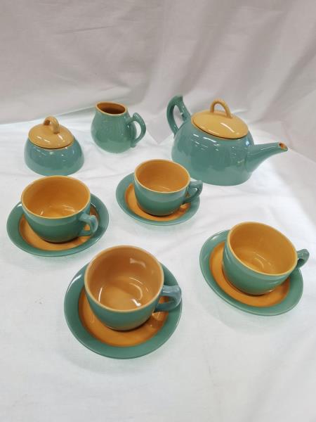 SERVIZIO TE NAJ-OLAERI VERDE GIALLO X 4 PERSONE