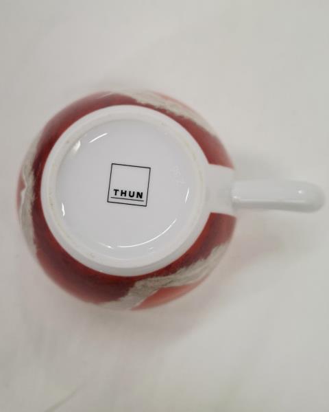 SET 6 TAZZE AL VOLO THUN ROSSE