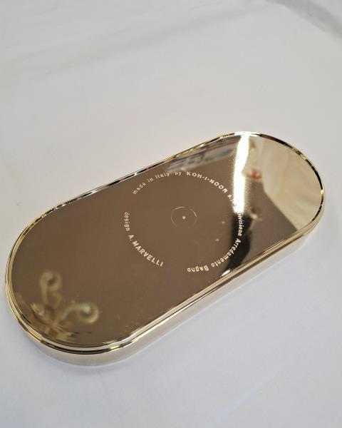 SET BAGNO DORATO DA APPOGGIO KOH-I-NOOR DESIGN A. MARVELLI