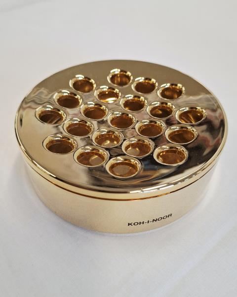 SET BAGNO DORATO DA APPOGGIO KOH-I-NOOR DESIGN A. MARVELLI