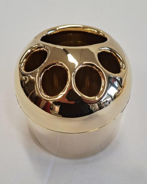 SET BAGNO DORATO DA APPOGGIO KOH-I-NOOR DESIGN A. MARVELLI