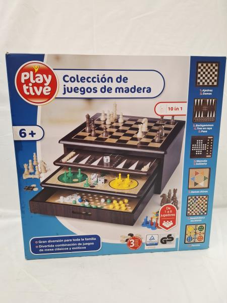 SET GIOCHI DA TAVOLO IN LEGNO