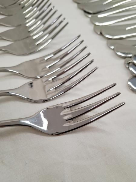 SET POSATE PESCE X 18 PERSONE INOX