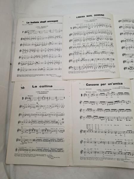 SET SPARTITI GUCCINI