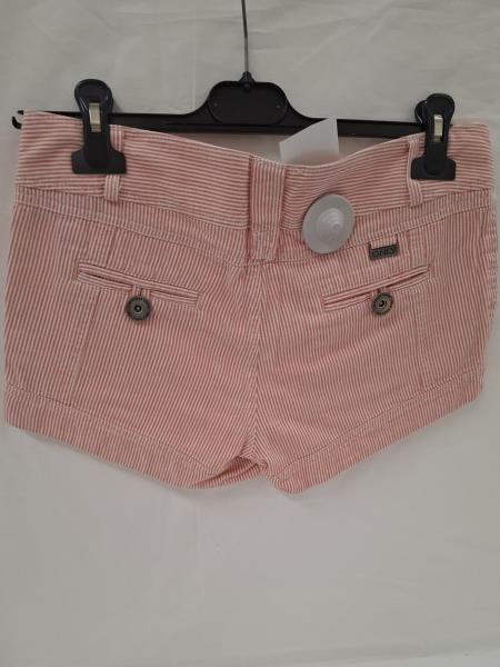 SHORTS ONLY RIGHE BIANCO ROSA TG 34