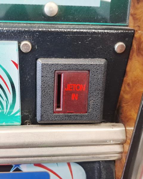 SLOT MACHINE DA CASINO' VINTAGE ANNI 80/90