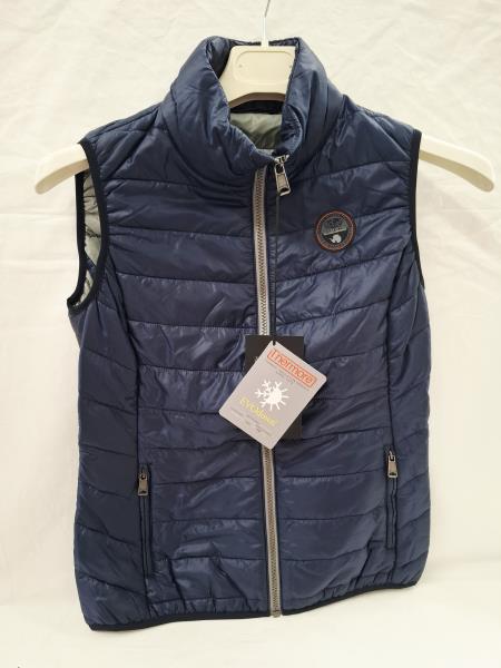 SMANICATO NAPAPIJRI BLU TG XS NUOVO!