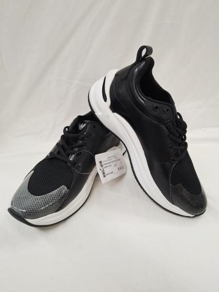 SNEAKERS EMPORIO ARMANI NERA N 36