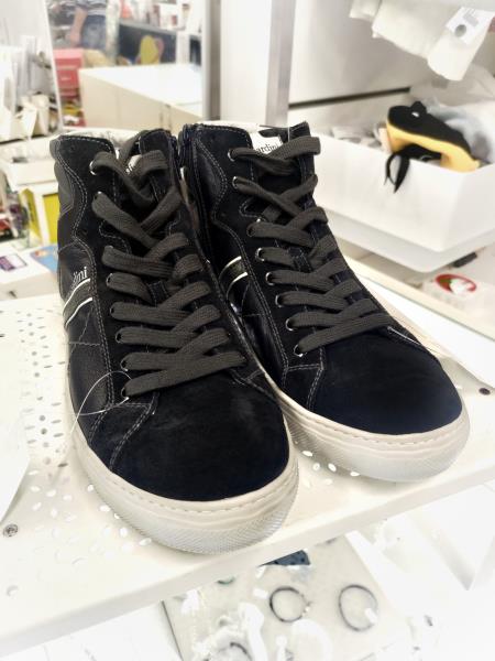 SNEAKERS NERO GIARDINI BLU N 44