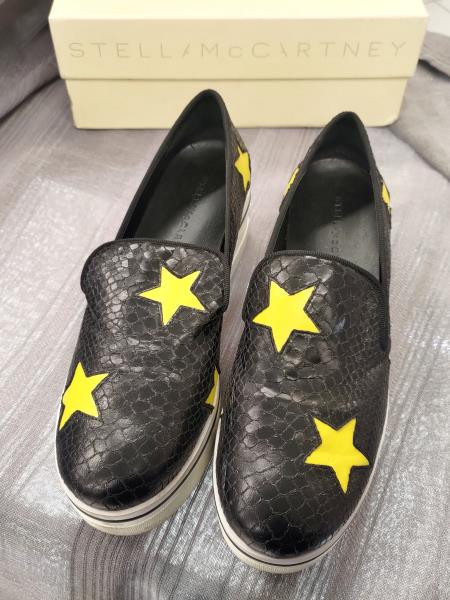 SNEAKERS STELLA MCCARTNEY NERA STELLE GIALLE N 41