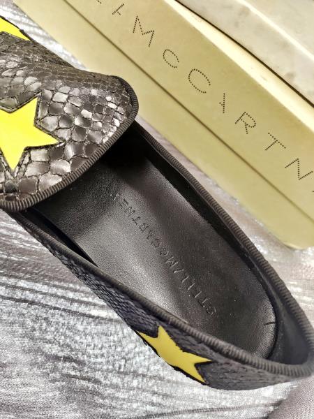 SNEAKERS STELLA MCCARTNEY NERA STELLE GIALLE N 41