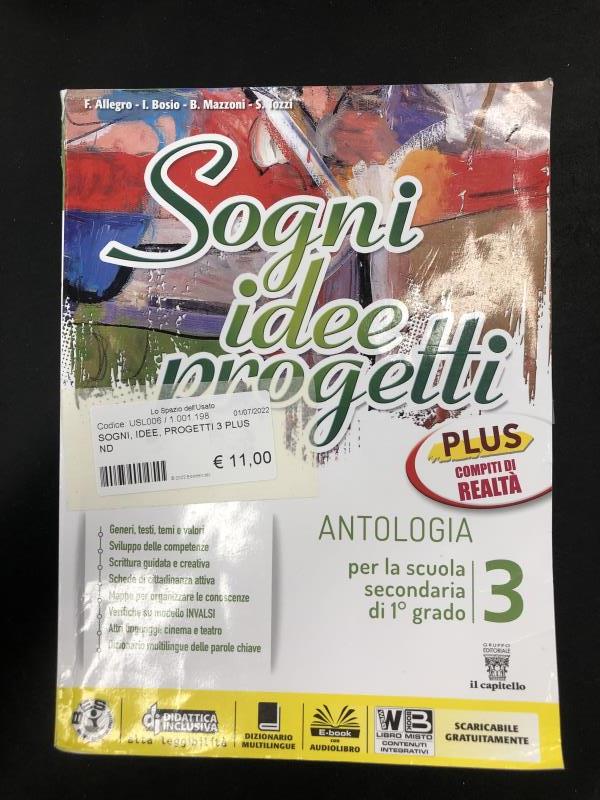 SOGNI, IDEE, PROGETTI 3 PLUS ND