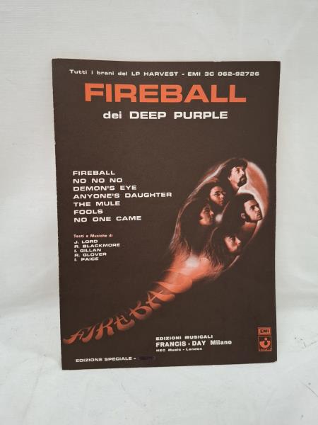 SPARTITO DEEP PURPLE