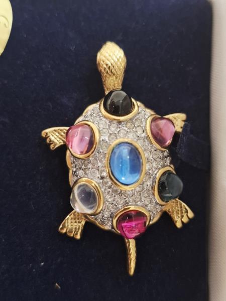 SPILLA TARTARUGA VINTAGE