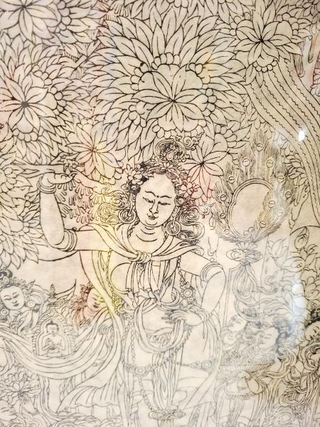 STAMPA XILOGRAFICA TIBETANA BUDDISTA