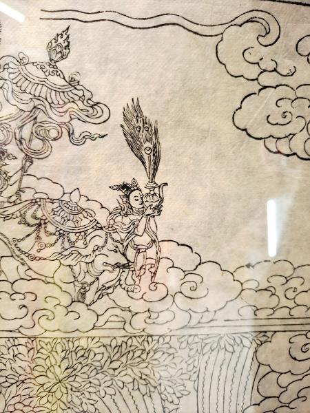 STAMPA XILOGRAFICA TIBETANA BUDDISTA