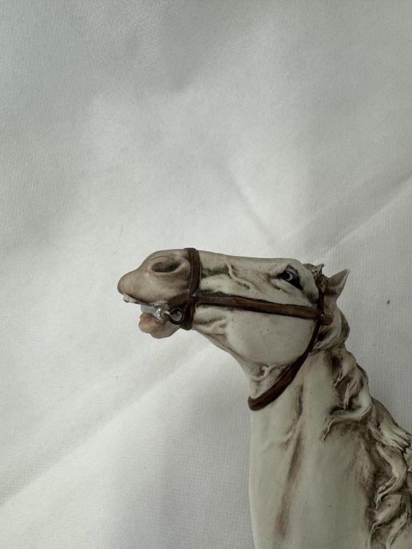 STATUA CAPODIMONTE NAPOLEONE A CAVALLO B. MERLI