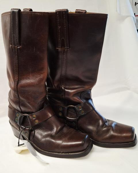 STIVALE FRYE CUOIO MARRONE VINTAGE N 8 (42)