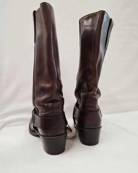 STIVALE FRYE CUOIO MARRONE VINTAGE N 8 (42)