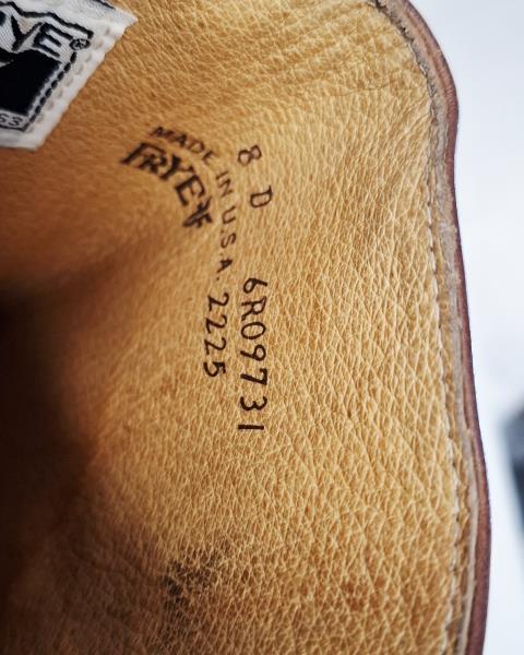 STIVALE FRYE CUOIO MARRONE VINTAGE N 8 (42)