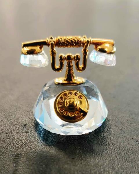 SWAROVSKI TELEFONO DORATO