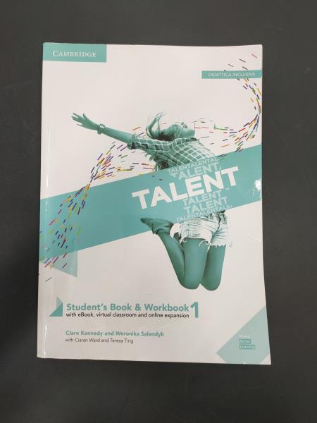 TALENT 1 SB+WB+EBOOK INTERATTIVO+MATERIALI DIGITALI