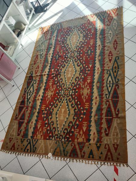 TAPPETO KILIM ANATOLIA 301X201 CON CERTIFICATO