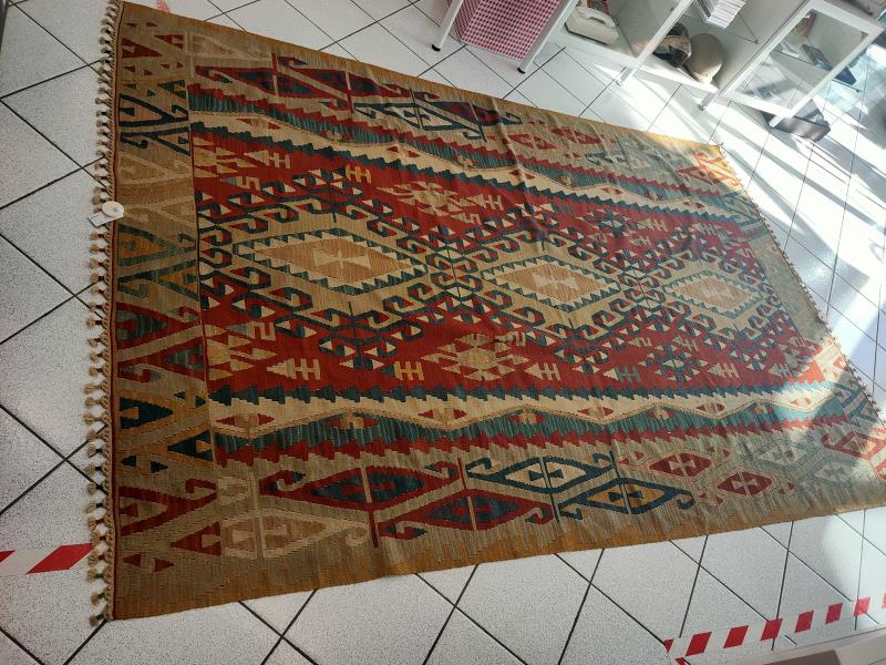 TAPPETO KILIM ANATOLIA 301X201 CON CERTIFICATO