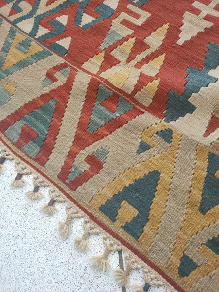 TAPPETO KILIM ANATOLIA 301X201 CON CERTIFICATO