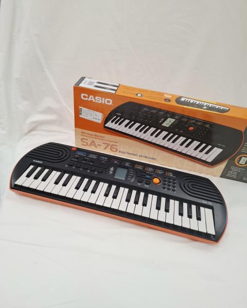 TASTIERA CASIO SA-76 CON TRASFORMATORE E CUSTODIA