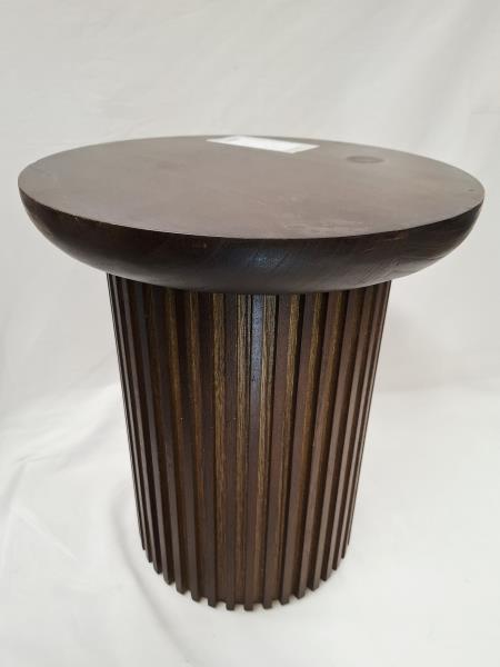 TAVOLINO CILINDRO LEGNO MAISON DU MONDE (piano macchiato)