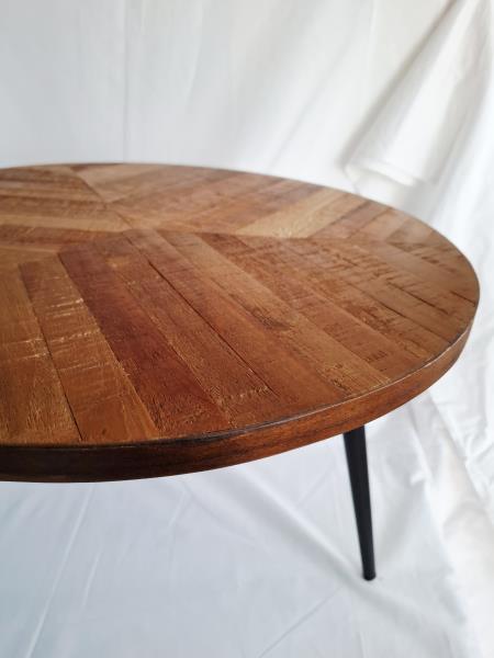 TAVOLINO TONDO TEAK DIAM 55 H 43