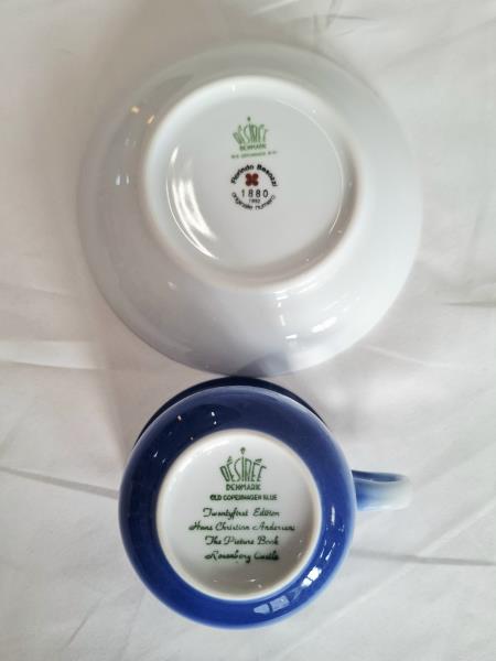 TAZZA DESIREE DENMARK FLORINDO BESOZZI 1990