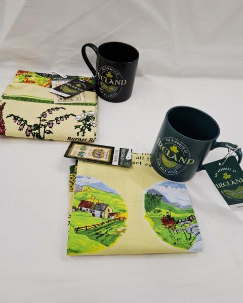 TAZZA IRELAND CON TOVAGLIETTA