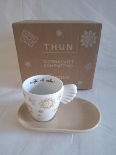 TAZZINA CON PIATTINO THUN CAFFE' AL VOLO