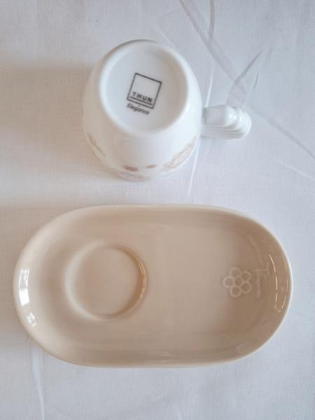 TAZZINA CON PIATTINO THUN CAFFE' AL VOLO