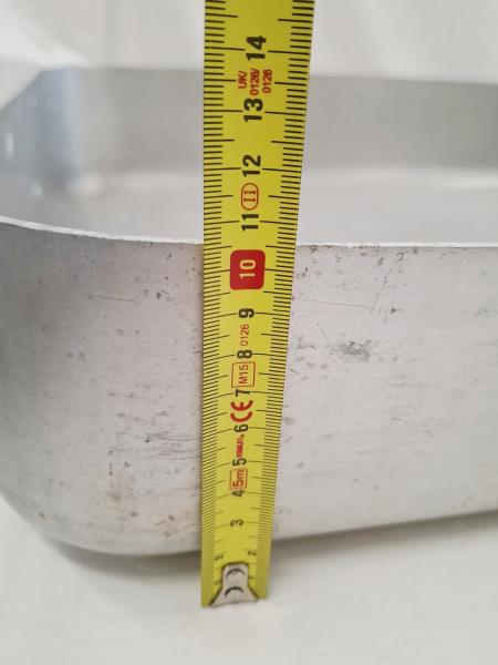 TEGLIA ALLUMINIO 40X55